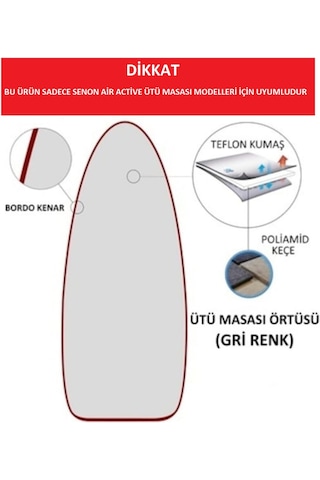 Senon Aır Actıve Ütü Masası Örtüsü 1