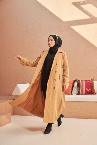 Neways 6572-trençkot Camel Camel