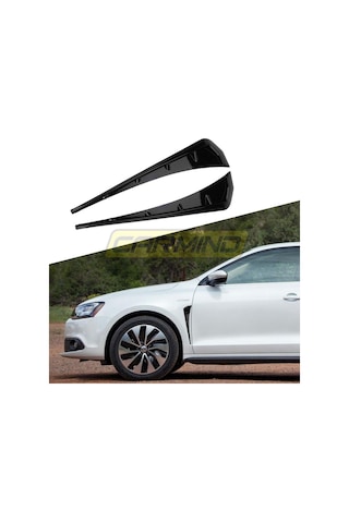 Volkswagen Jetta Mk6 Yan Çamurluk Venti Piano Black 2 Adet
