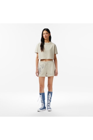 Unıted4 Regular Fit Kadın Krem Şort Uno