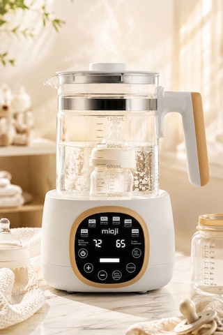 Mioji Mio K99 Çok Fonksiyonlu Isı Kontrolü LED Ekranlı Elektrikli Mama Kettle