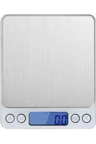 Yüksek Kalite Dijital Mutfak Ölçeği Mini Cep Paslanmaz Çelik Hassas Takı Elektronik Denge Ağırlığı Altın Gram Doğruluk 500g / 0.01g Altın