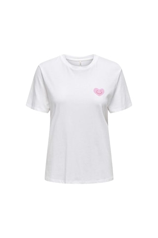 Only Kadın T-shirt 15324866 Beyaz