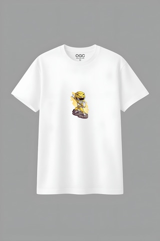 Ogc Yellow Ranger Unısex T-shırt Beyaz