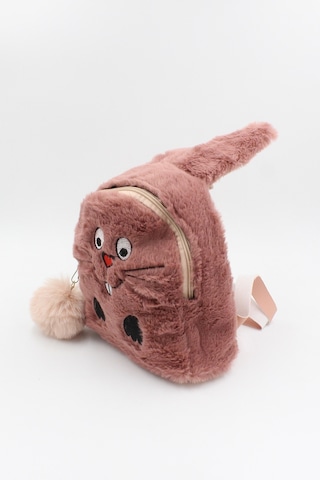 Chantaky 039 3000  Peluş Tavşan Çocuk Sırt Çantası Gül Kurusu Gülkurusu