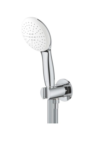 Grohe Tempesta 110 Su Çıkış Dirsekli El Duşu Seti 2 Akışlı - 26921003 Gümüş