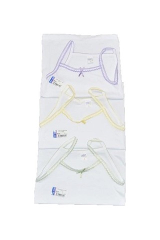 Seher Yıldızı Kız Ip Askılı Oyalı 6 Adet