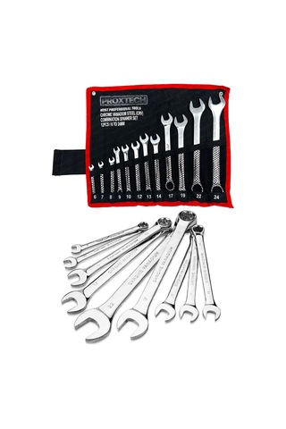 Çantalı Profesyonel Güçlü Sağlam Chrome Vanadium Çelik 12 Parça