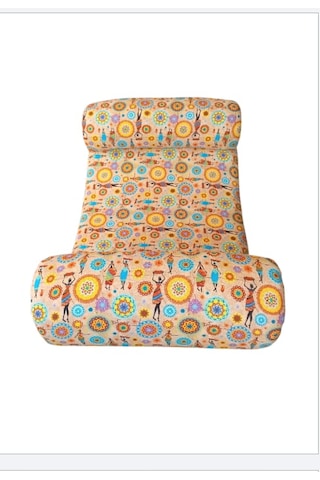Modern Gondol Bench Puf Oturma Koltuğu Şık Dekoratif Çok Renkli
