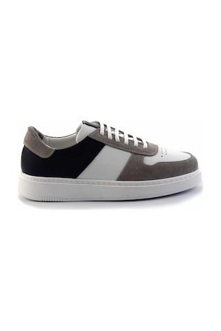 Bambi Gri Lacivert Leather Erkek Sneaker E01440056802 Lacivert