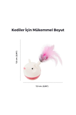 Hunt N Swat Treat Tumblers Ödül Maması Hazneli Kedi Oyuncağı - Dayanıklı Ve Güvenli