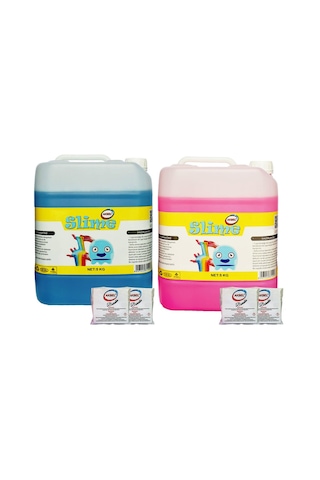 Akbel Zıp Zıp Şaka Hamuru 2 Renk Pembe 5 Kg+Mavi 5 Kg+Boraks