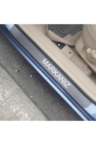 Tofaş Murat Karbon Kapı Eşiği Oto Sticker 4 Adet