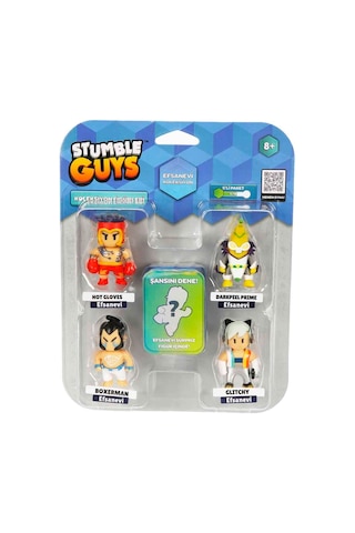 Stumble Guys Mythic Figures 5pack Collectible Blister Set 2
