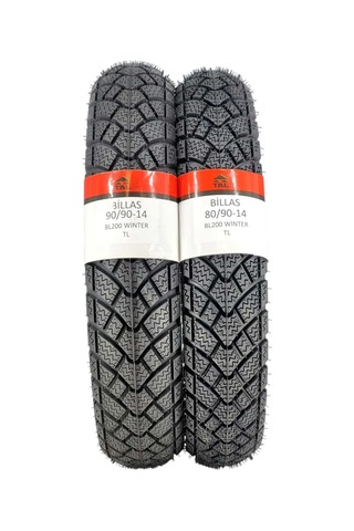 Honda Dio Kışlık Takım 80/90-14 Ve 90/90-14 Tl Tubeless - Dubleks
