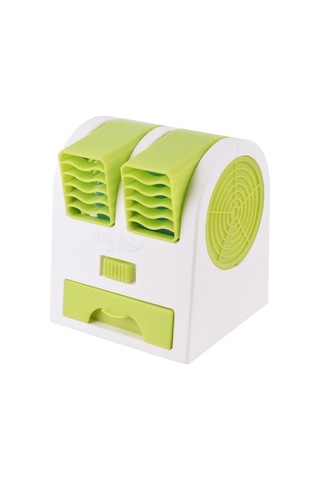 Zhkj Shop Taşınabilir Usb Şarj Masaüstü Küçük Yelpaze Yeşil 1447 Yeşil