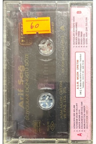 Plak Değildir Kaset Tir Arif Sağ Duygular Dönüştü Söze Kaset