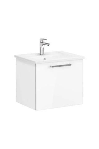 VitrA Root Flat 60 Cm Beyaz Tek Çekmeceli Banyo Dolabı Alt Modül Çok Renkli