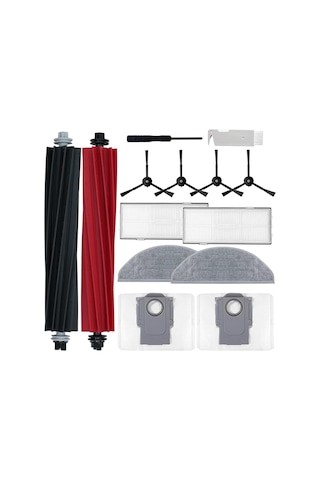 Xiaaokeji Roborock Robot Süpürge Filtreleri Toz Torbaları Paspas Bezi Pedleri