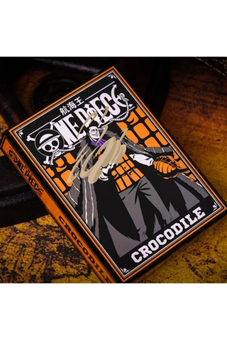 Card Mafia One Piece Crocodile Premium Oyun Kağıdı Limited Edition Koleksiyonluk İskambil Kartları