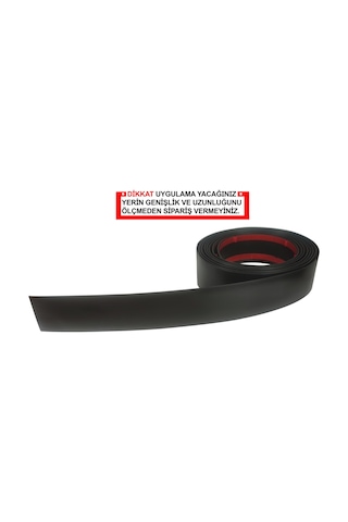 Mat Siyah Nikelaj 40 Mm Genişlik 3 Metre Uzunluk