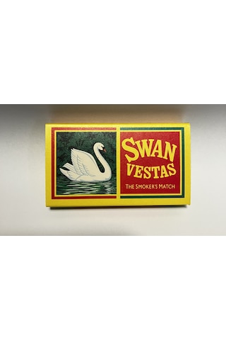 Swan Vestas Kovboy Kibrit Sarı