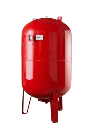 Hex 100 L 10 Bar Dik Ayaklı Manometreli Hidrofor Genleşme Tankı