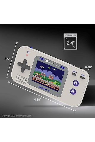 Myarcade Gamer V Retro Konsol 220 Oyun Gri Mor
