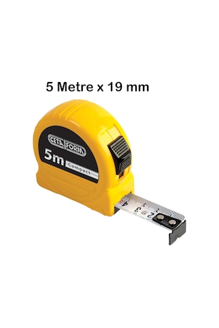 Ceta Form Şerit Metre - 5 Metre X 19 Mm p05-0519