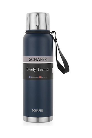Schafer Steely Termos 1 L-lacivert Lacivert