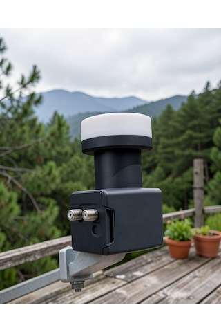 Twin Lnb Çift Çıkışlı 4k Ultra Hd Ku Band 0.1 Db Uczzdlynrh200lnbıkıgırıslı-1