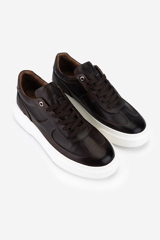 Valmenti Erkek Hakiki Deri Ceviz Sneakers & Spor Ayakkabı 04 4601 Erk Ayk Y26 Cevız Kahverengi