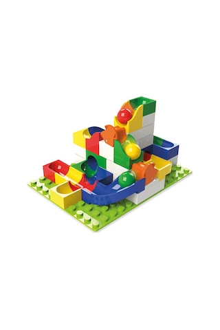 Hubelino Marble Run Dönemeç Genişletme Seti 43 Parça 420497