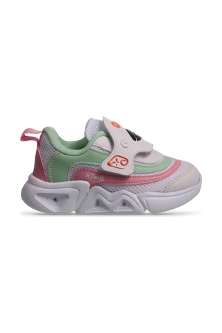 M.P One MP One Glowstep Bebek Velcro Beyaz-yeşil Sneaker-beyaz - Yeşil 22 Beyaz - Yeşil