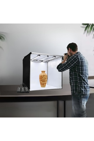 Pro Iı 3 Led Işıklı Ürün Çekim Çadırı 40x40 Cm