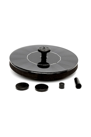 Youmex Güneş Enerjili Süngerli Fonten Pompa, 4 Farklı Sprey Aniyetli, 180l/h Akış Hızı, 40-60cm Yükseklik, Bahçe Havuz Su Dekorasyonu