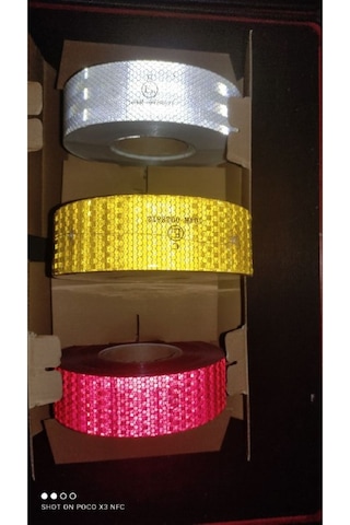 Tüv Onaylı Tır, Kamyon, Romörk Için 50 Mt. Şerit Reflektör