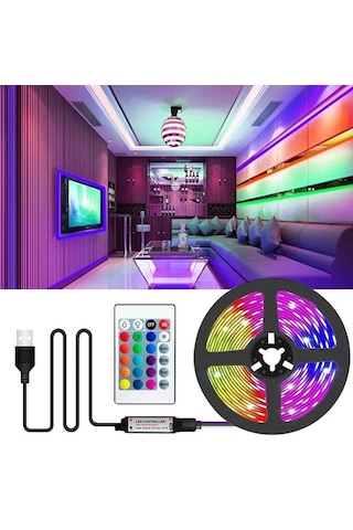 Cata Ct-4566 Rgb Şerit Led Set Usb Girişli