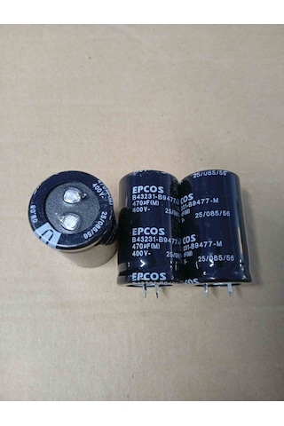B43231b9477m 470mf 400v 30x52mm Snap Elko Kondansatör