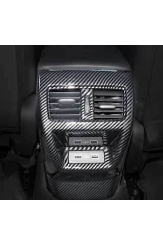 Honda 2022 Cıvıc Arka Klima Panel Kaplama - Karbon