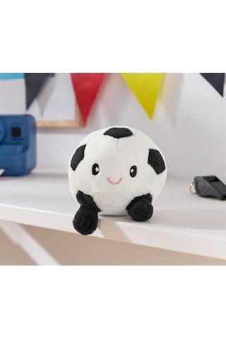 Sesli Mini Peluş Futbol Topu