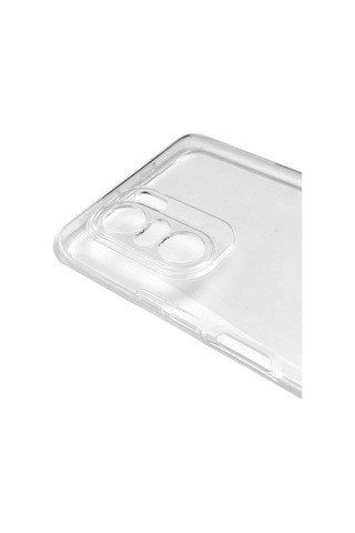 Adige Xiaomi Redmi K40 Kılıf Kamera Korumalı Süper Silikon