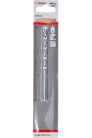 Bosch CYL-1 80/120 MM Delme Ucu 8MM