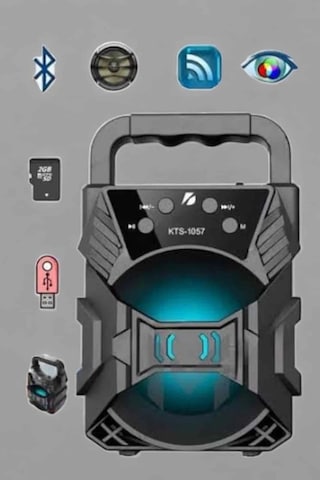 Mey İthalat Yüksek Performanslı Bluetooth Hoparlör Kablosuz Taşınabilir