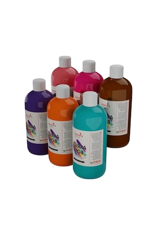 Dayanıklı Akrilik Boya Seti 6 X 500 Gr 0.2 L