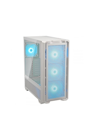Cougar MX600 4X ARGB Full Tower Gaming Kasa Beyaz