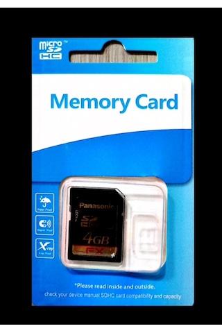 4Gb Sd Kart 4Gb Secure Digital Sdhc Hafıza Kartı
