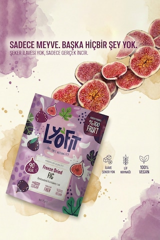 Freeze Dried İncir 25 G