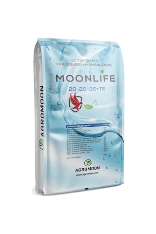 Agromoon Moonlife 20-20-20+me Npk Sıvı Damlama Gübresi 15 Kg 15 KG