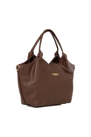 D223 Chocolate Portföy Çantası Kadın Vıkı S Piumelli Milano Bag D223 Chocolate